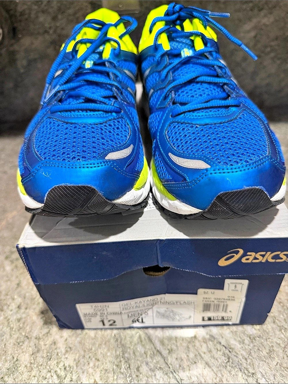 ASICS Gel-Kayano 21 Men's Athletic Shoes Blue US 12